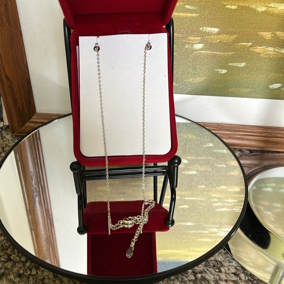 Jewelry set NIB. Silver tone.Necklace & earrings.
16 inches long
10mm diameter. - Picture 3 of 4